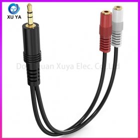 3.5mm 立体声一分二音频线
