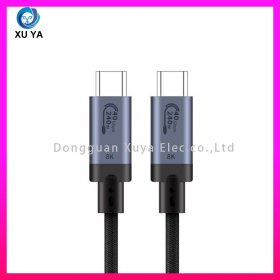 USB4 全功能 Type-C 数据线 40Gbps 高速 快充