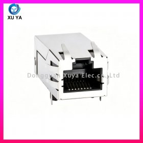 屏蔽千兆 RJ45 连接器 POE 供电 内置网络滤