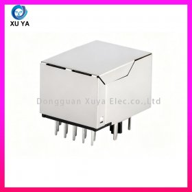 1×1 单口向下卡扣千兆 RJ45 连接器