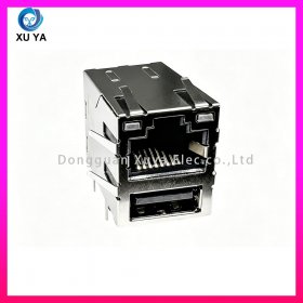 支持 POE 供电 RJ45 网络连接器