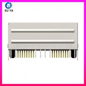 双口 RJ45 连接器 带灯 屏蔽外壳