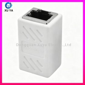 屏蔽 RJ45 直通耦合器 数据中心千兆网线对