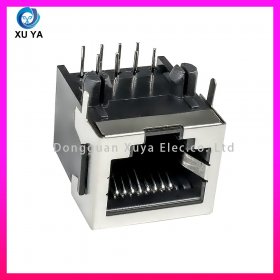 半包式无 LED RJ45 网络连接器