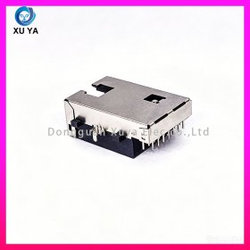 沉板 DIP 直插 RJ45 以太网连接器