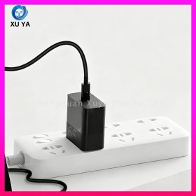 Type-C 转 DC 弯头 PD12V 诱骗升压线 3A 快充圆孔电源