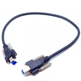 USB3.0 光纤 A-B 带锁高柔性线缆