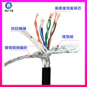 CAT6A Profinet 双屏蔽高柔工业网线