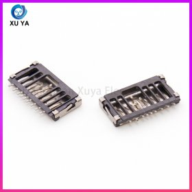 简易卡座 9P 贴片短体内存卡插座