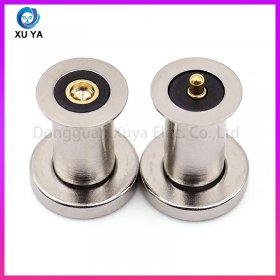 8MM 圆形 2P 磁吸连接器