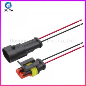 AMP 型汽车防水连接器线束