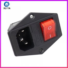 卡式品字 AC 电源插座 公母座嵌入式电源