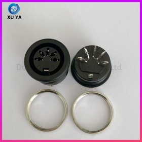 圆形螺纹螺母面板插座 S 端子母座
