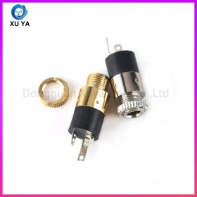 3.5mm 带螺纹耳机插座