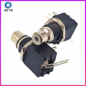 PCB 弯脚 RCA 莲花母座