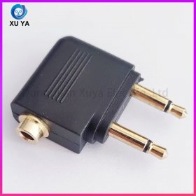 航空专用耳机音频转接头